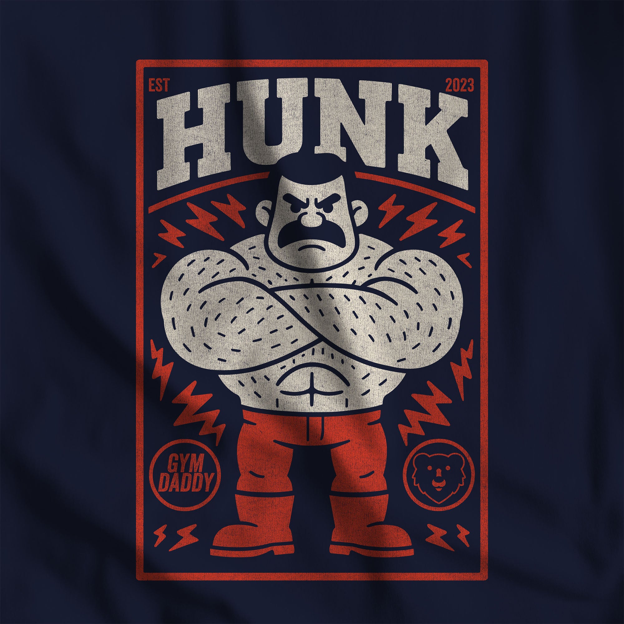 HUNK Gym Daddy Tank Top - Hunky Tops #color_Navy