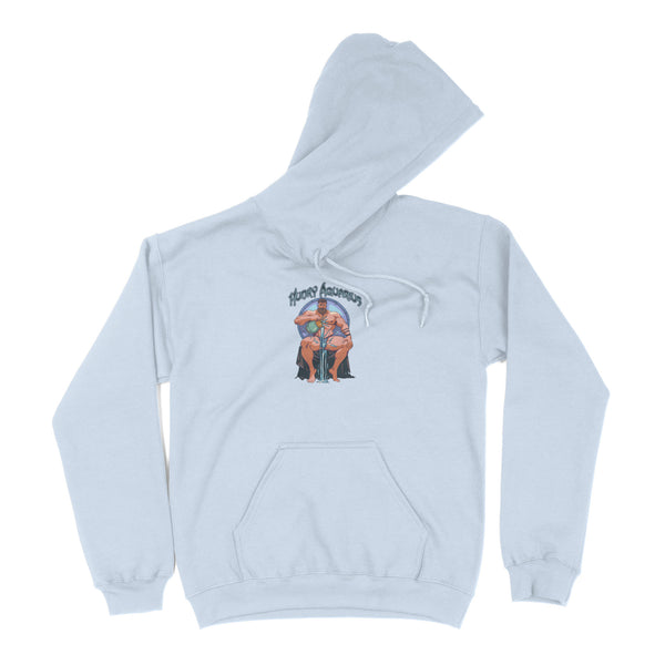Hunky Aquarius Zodiac Hoodie by Axeish Guy