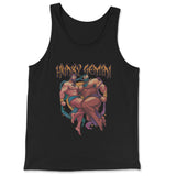 Hunky Gemini Zodiac Tank Top by Axeish Guy - Hunky Tops #color_Black