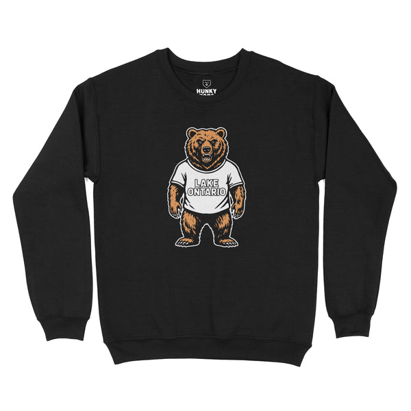 "Lake Ontario Bear" Grizzly Sweatshirt