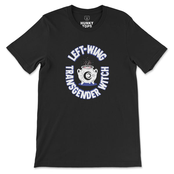 Left-Wing Transgender Witch T-Shirt