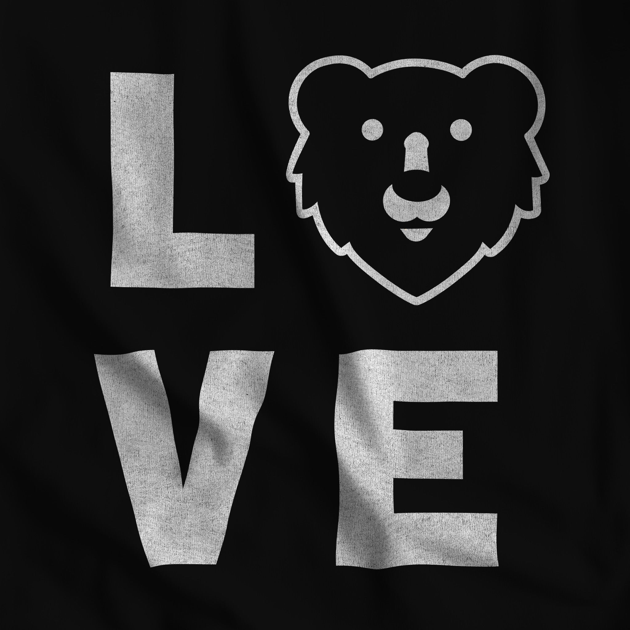 Love Hunky Tops Logo Hoodie - Hunky Tops #color_Black