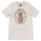 Daddy’s Pineapple Juice T-Shirt - Hunky Tops #color_Natural