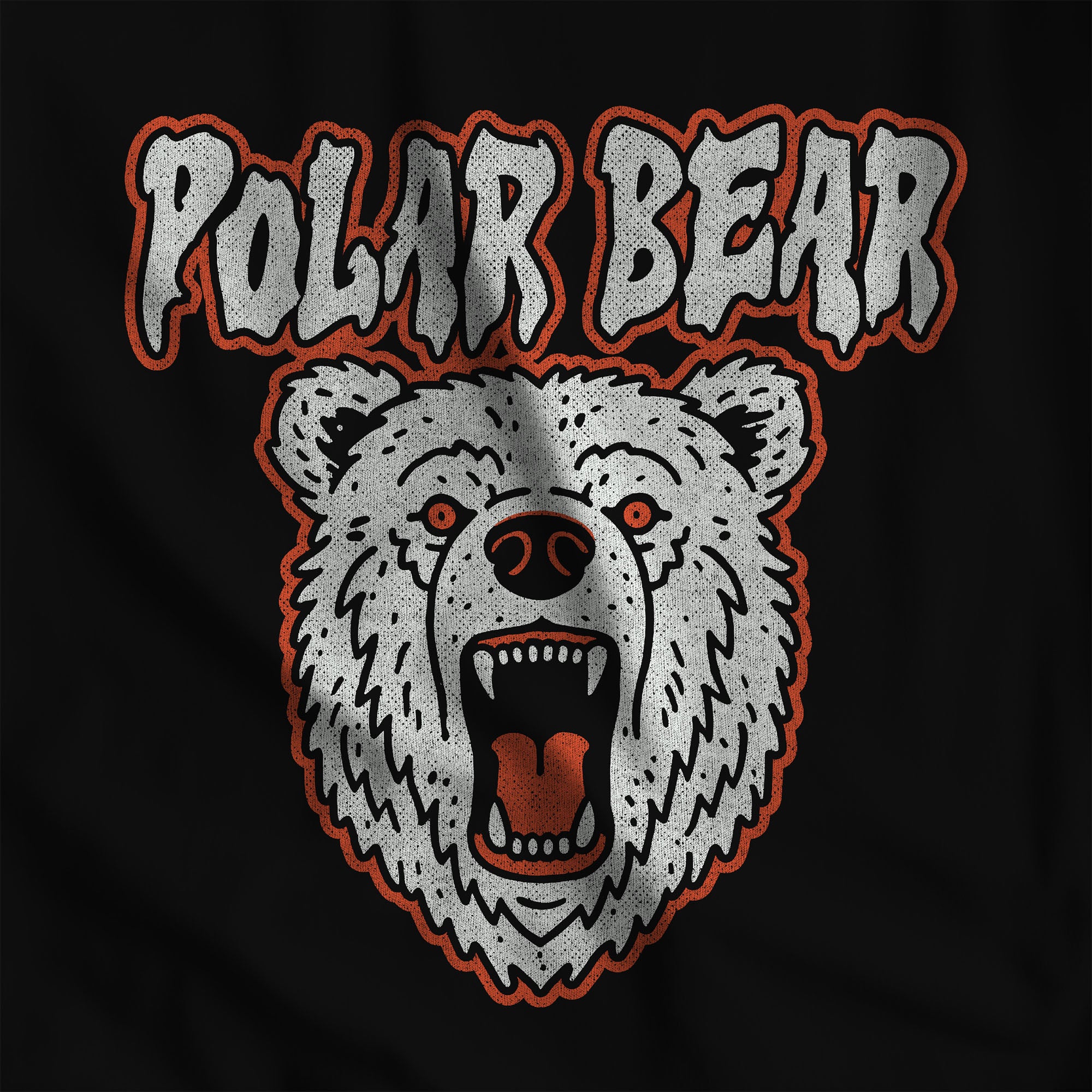 Polar Bear Tank Top - Hunky Tops #color_Black