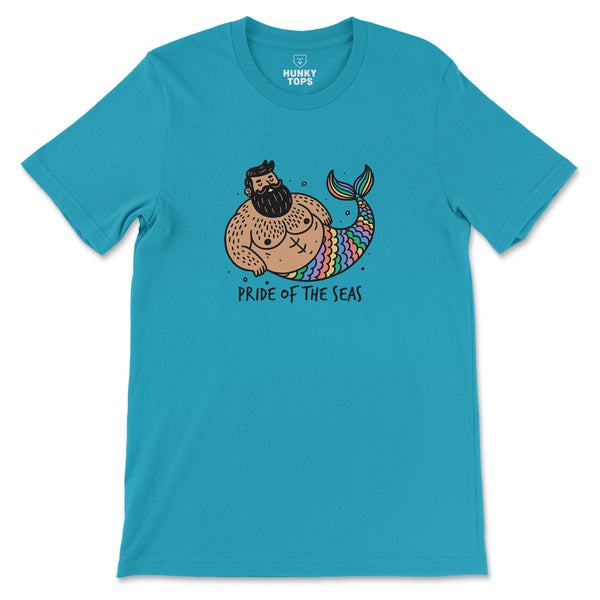 Pride of the Seas: Bearded Merman Tee