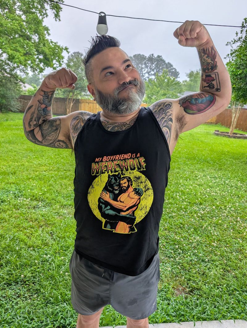 campbloodcounselor wearing Hunky Tops