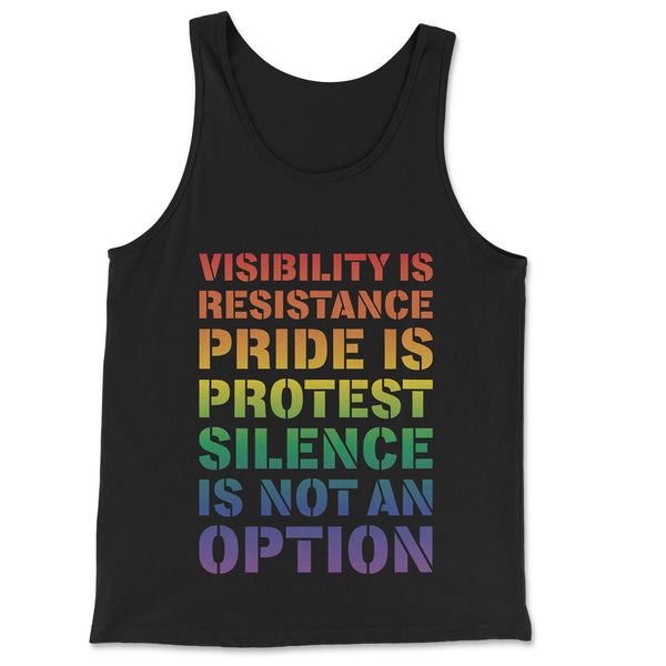 Silence Is Not an Option Tank Top