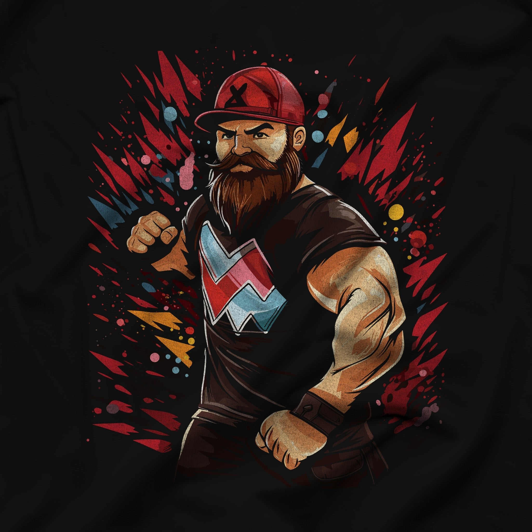 "Always Ready" Preparedness T-Shirt - Hunky Tops #color_Black