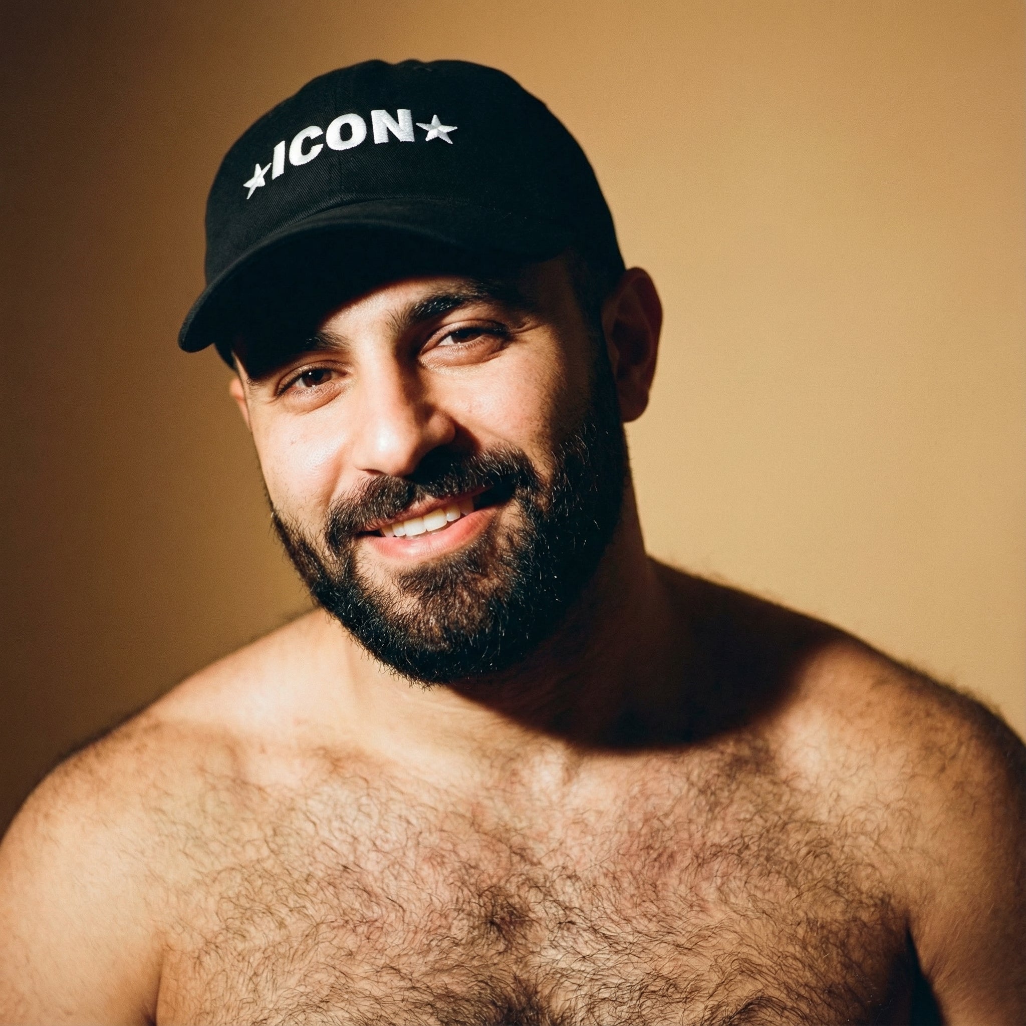 ICON Embroidered Dad Cap #color_Black