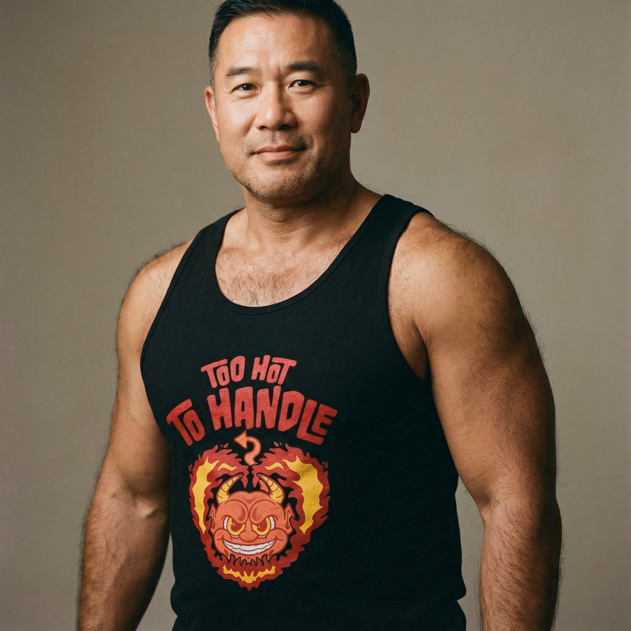 Too Hot to Handle Tank Top #color_Black