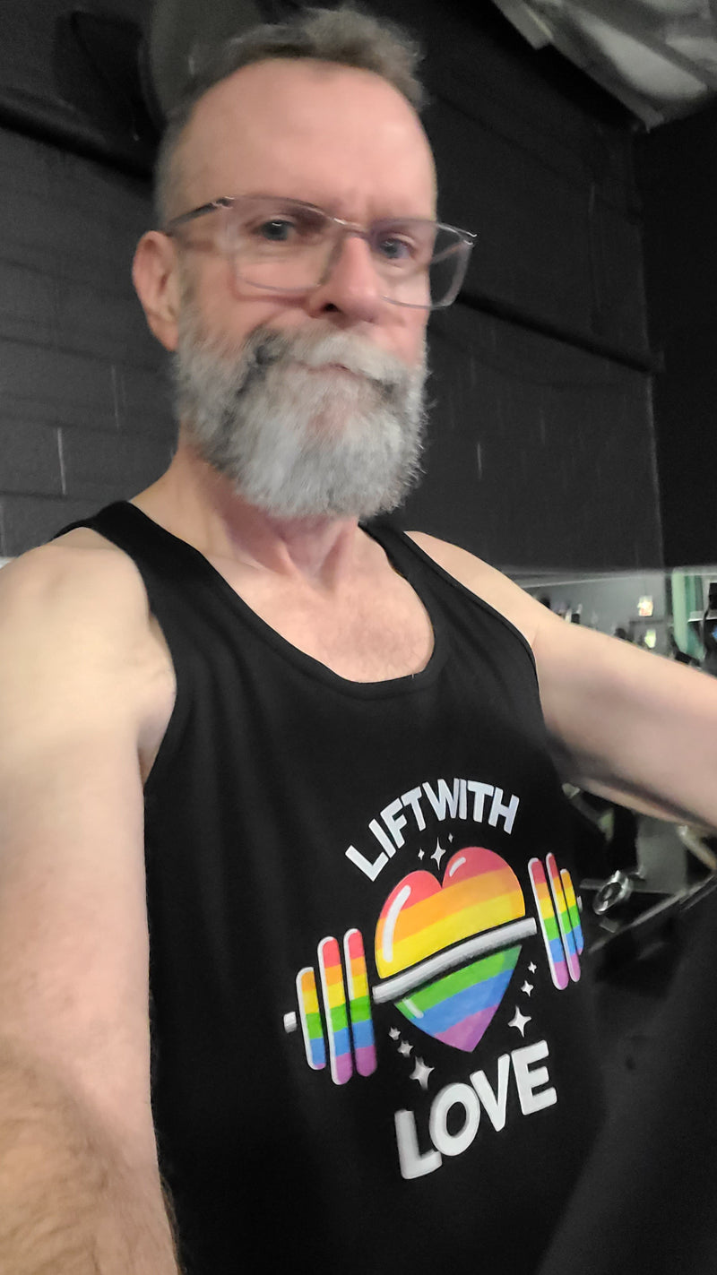 druidguyatl wearing Hunky Tops