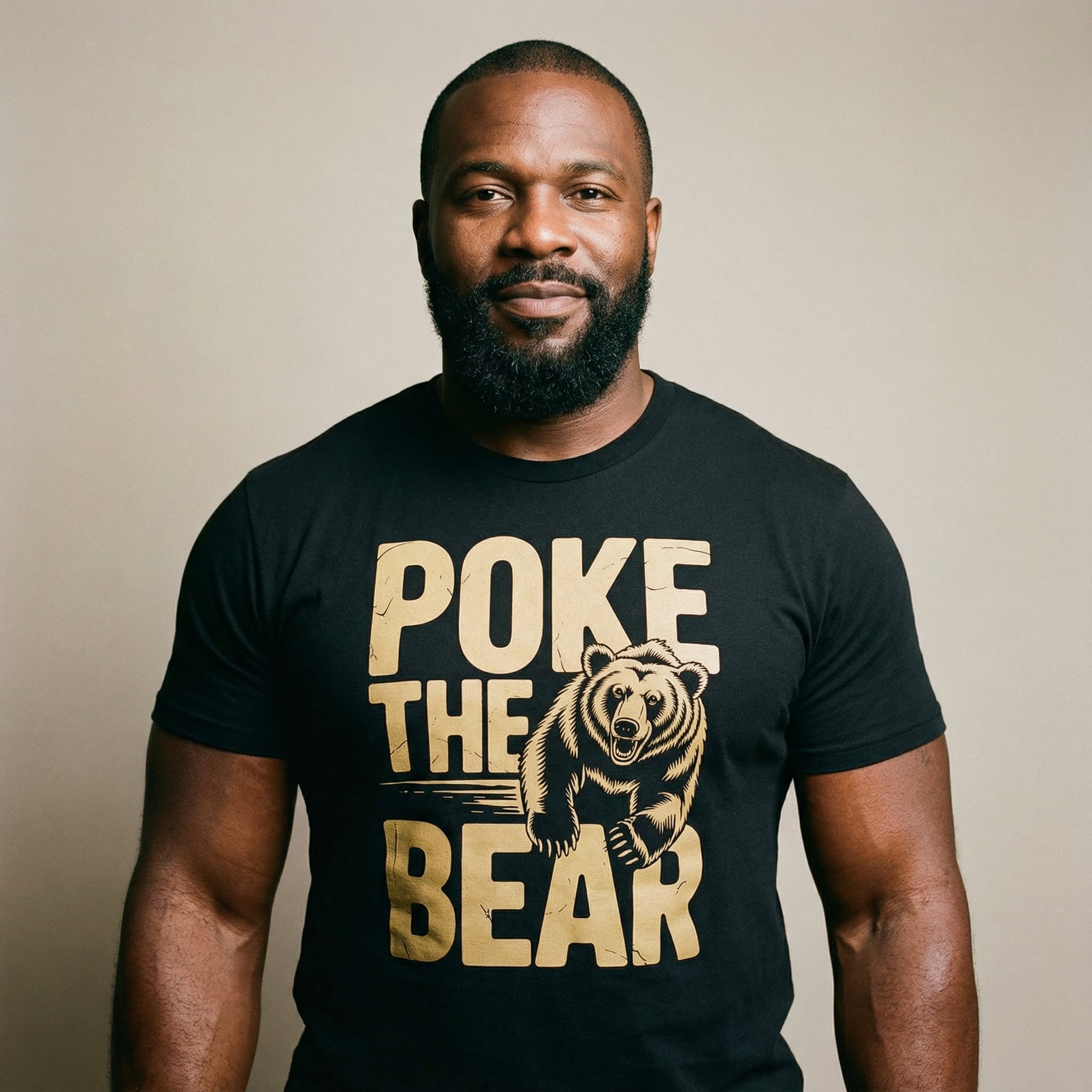 Poke The Bear T-Shirt #color_Black