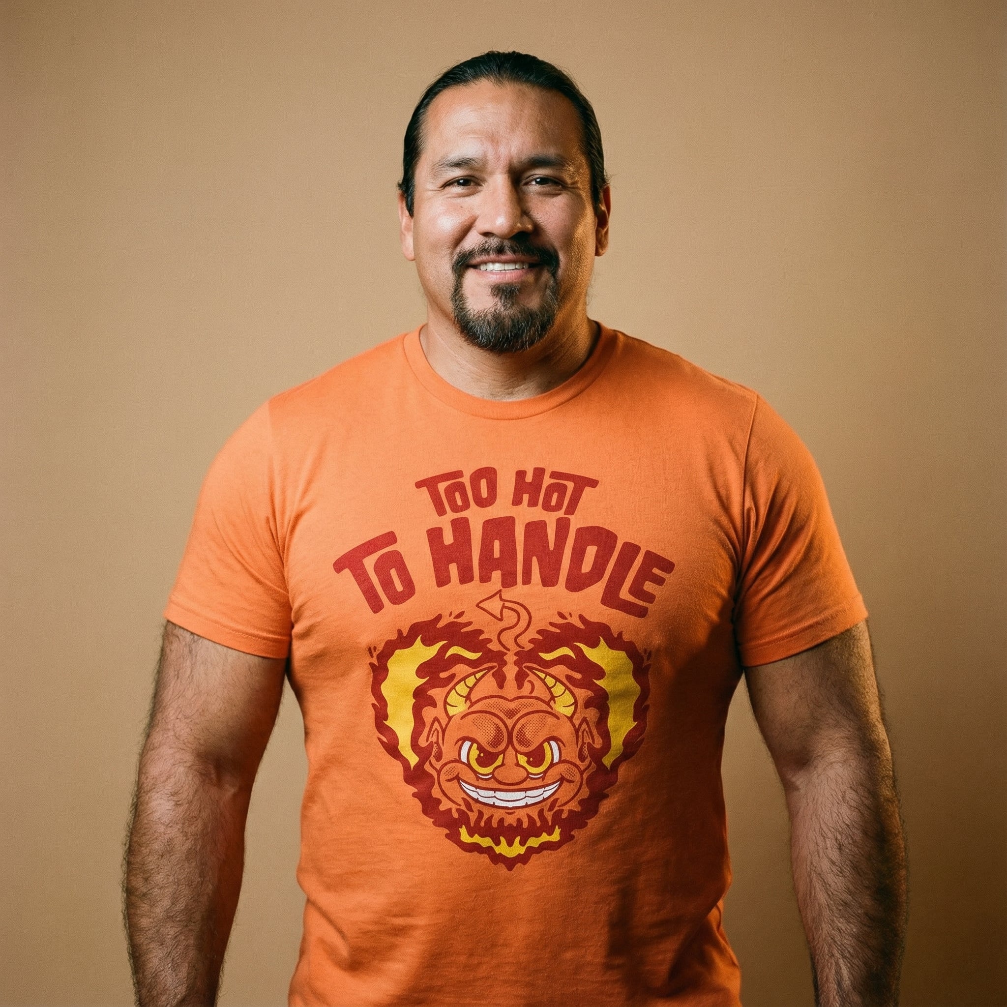 Too Hot to Handle T-Shirt #color_Orange