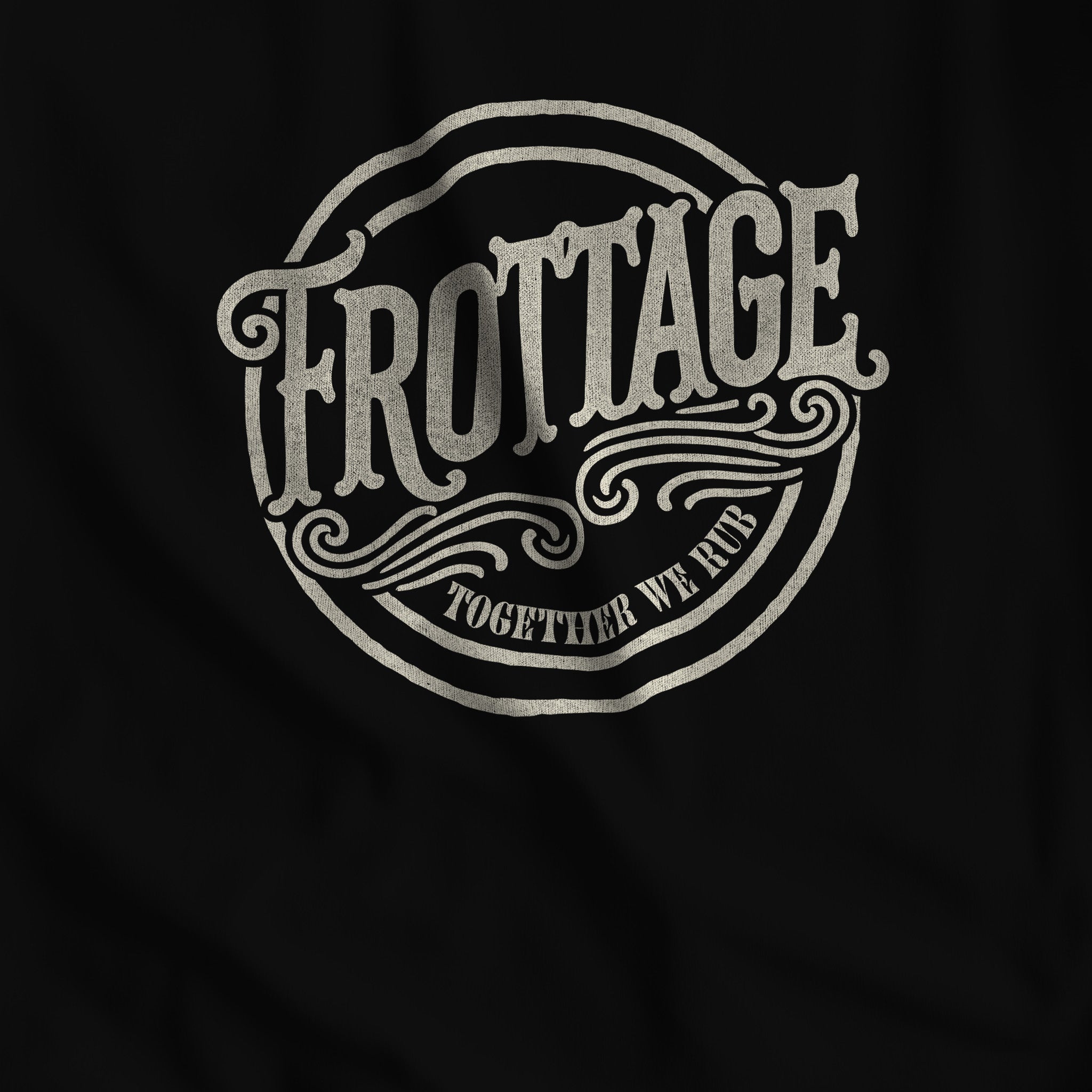 FROTTAGE T - Shirt - Together We Rub - Hunky Tops #color_Black