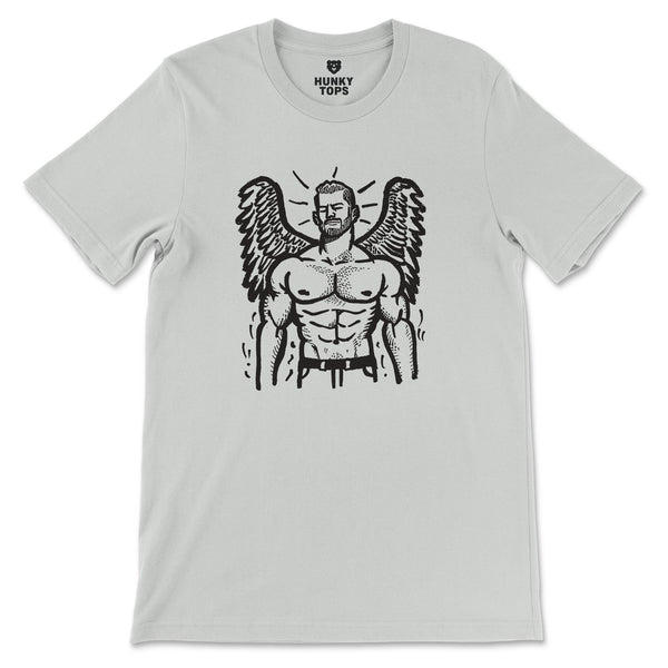 Heavenly Hunk Angel T-Shirt