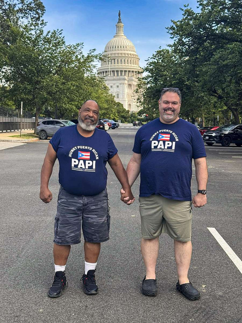 bearbeast269 wearing Hunky Tops