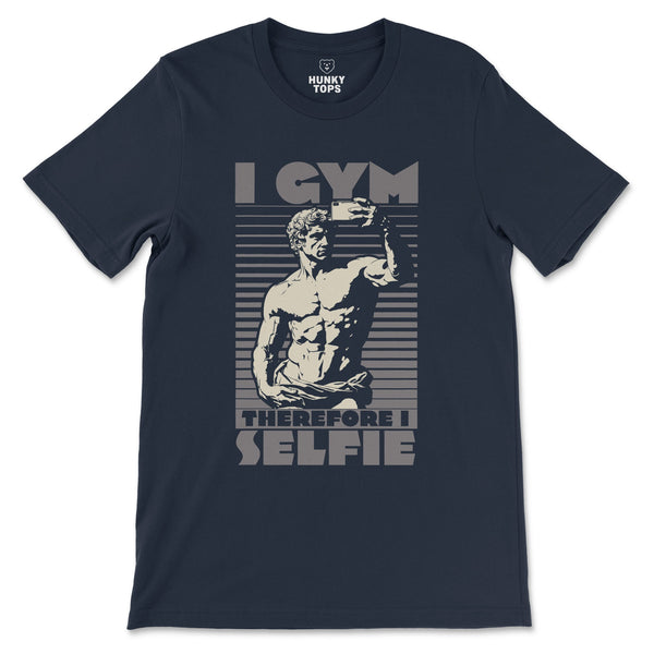 "I Gym, Therefore I Selfie" T-Shirt