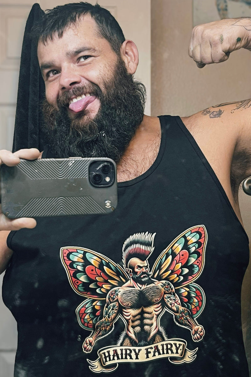 SnappyRobin32 wearing Hunky Tops