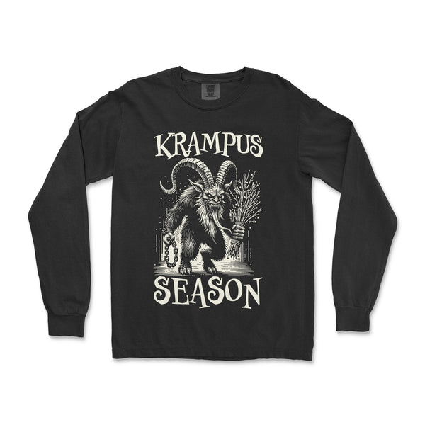 Krampus Season Holiday Long Sleeve T-Shirt