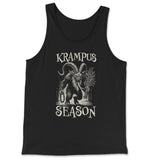 Krampus Season Holiday Tank Top - Hunky Tops #color_Black
