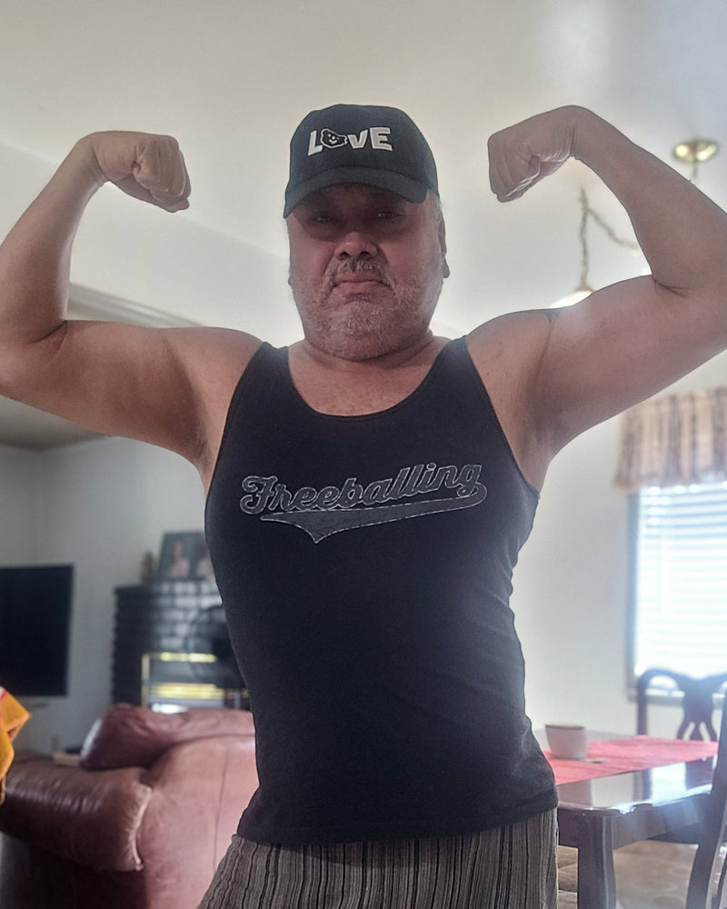 rudypalderette5 wearing Hunky Tops