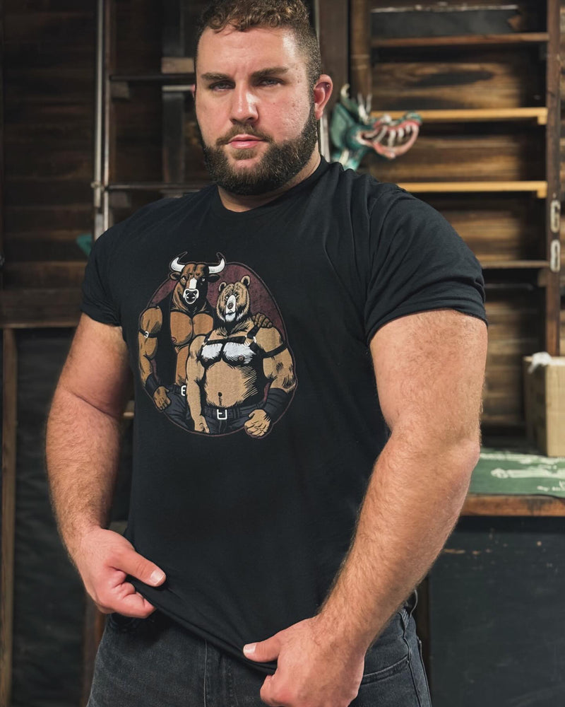 MannyMuscleBear wearing Hunky Tops