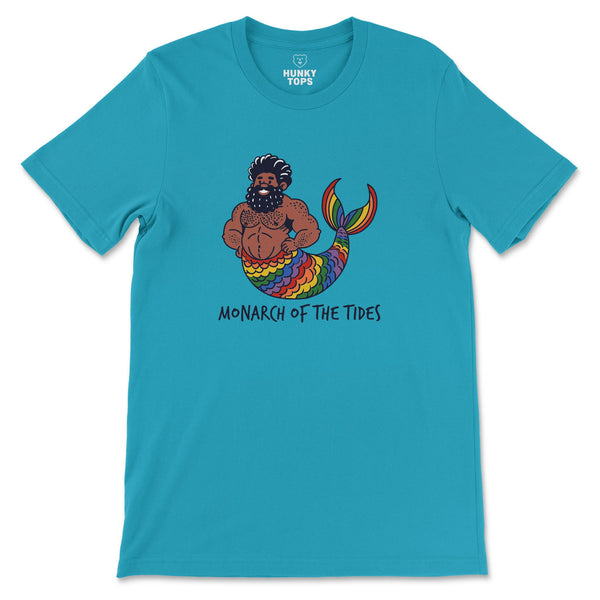 Monarch of the Tides Bearded Merman Tee