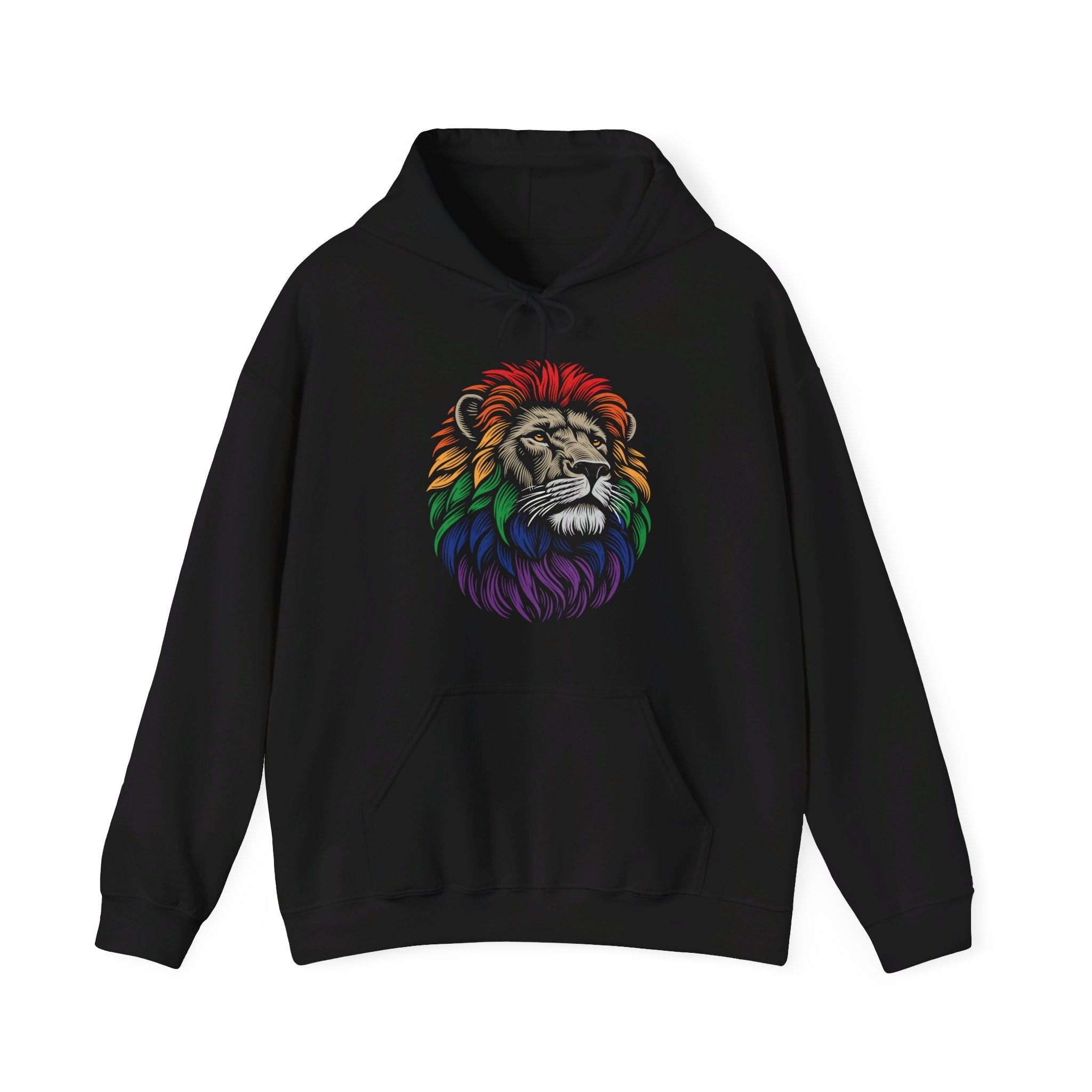 Pride Lion Hoodie - Hunky Tops