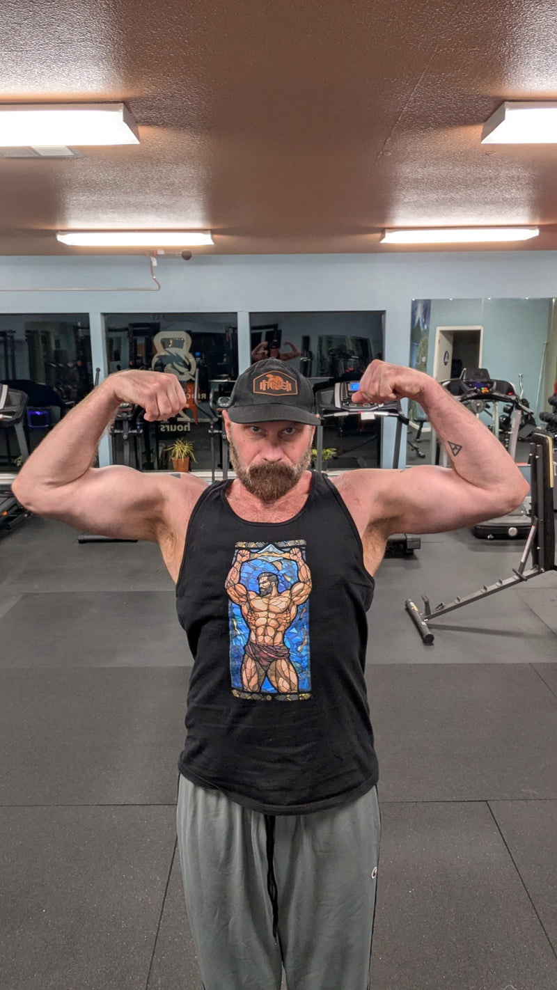 rike_price wearing Hunky Tops