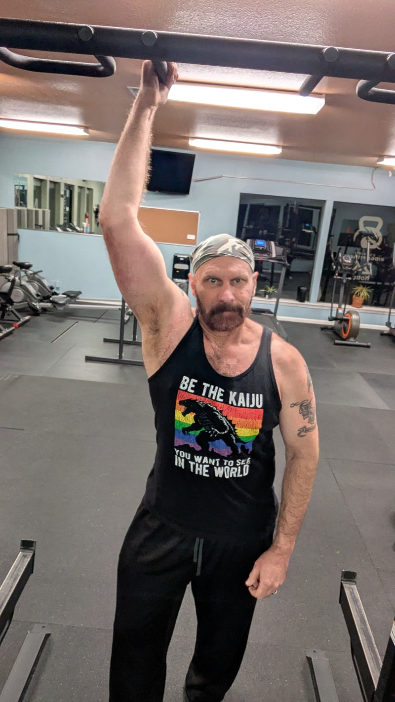 rike_price wearing Hunky Tops
