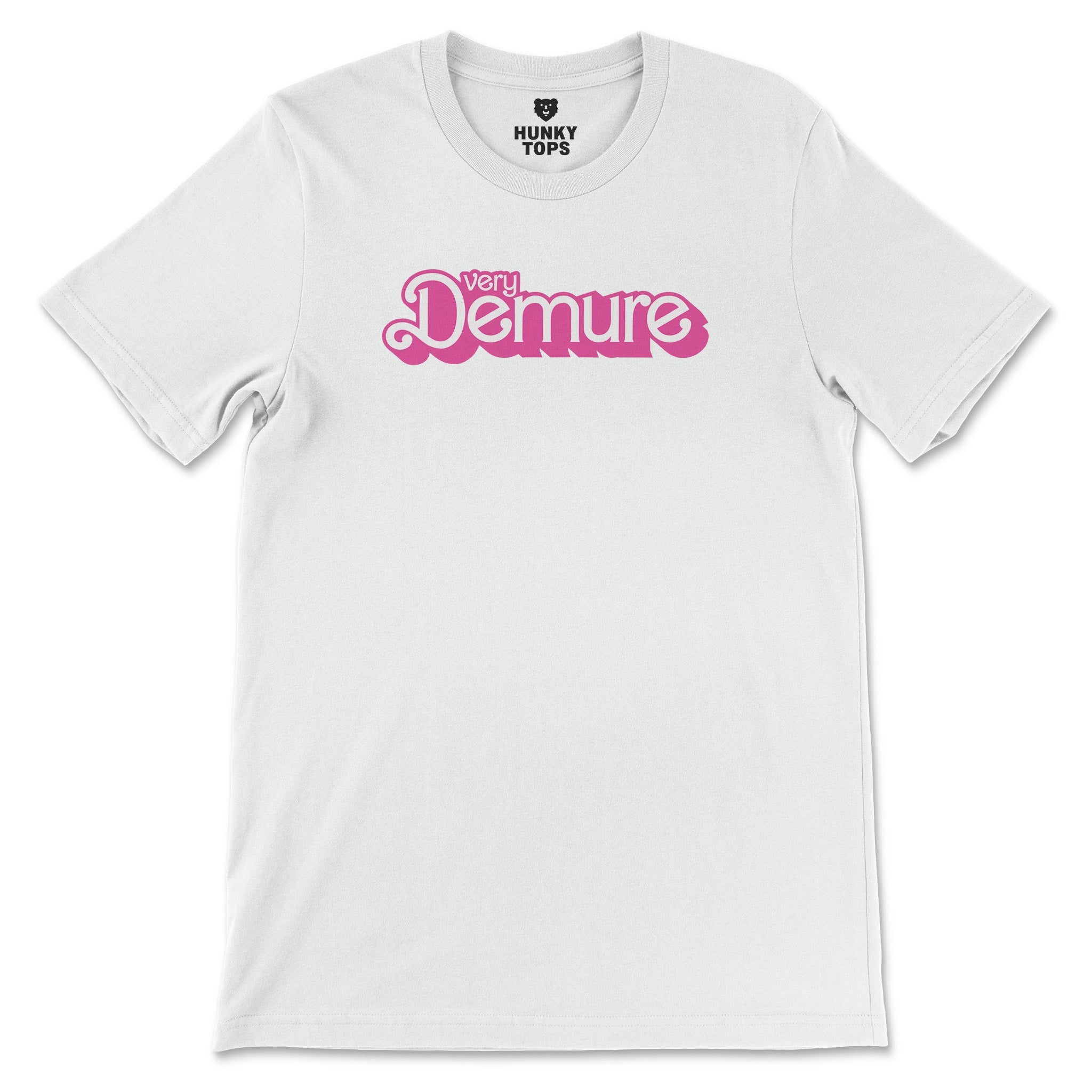Very Demure T-Shirt - Hunky Tops #color_White