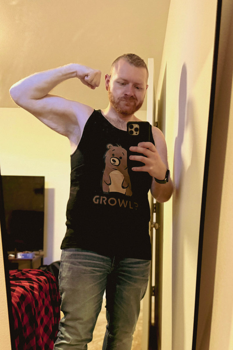 lucky_finz wearing Hunky Tops