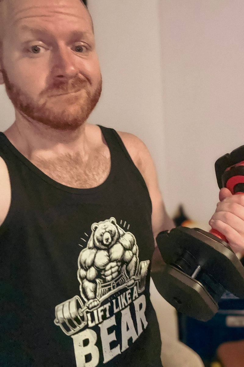 lucky_finz wearing Hunky Tops