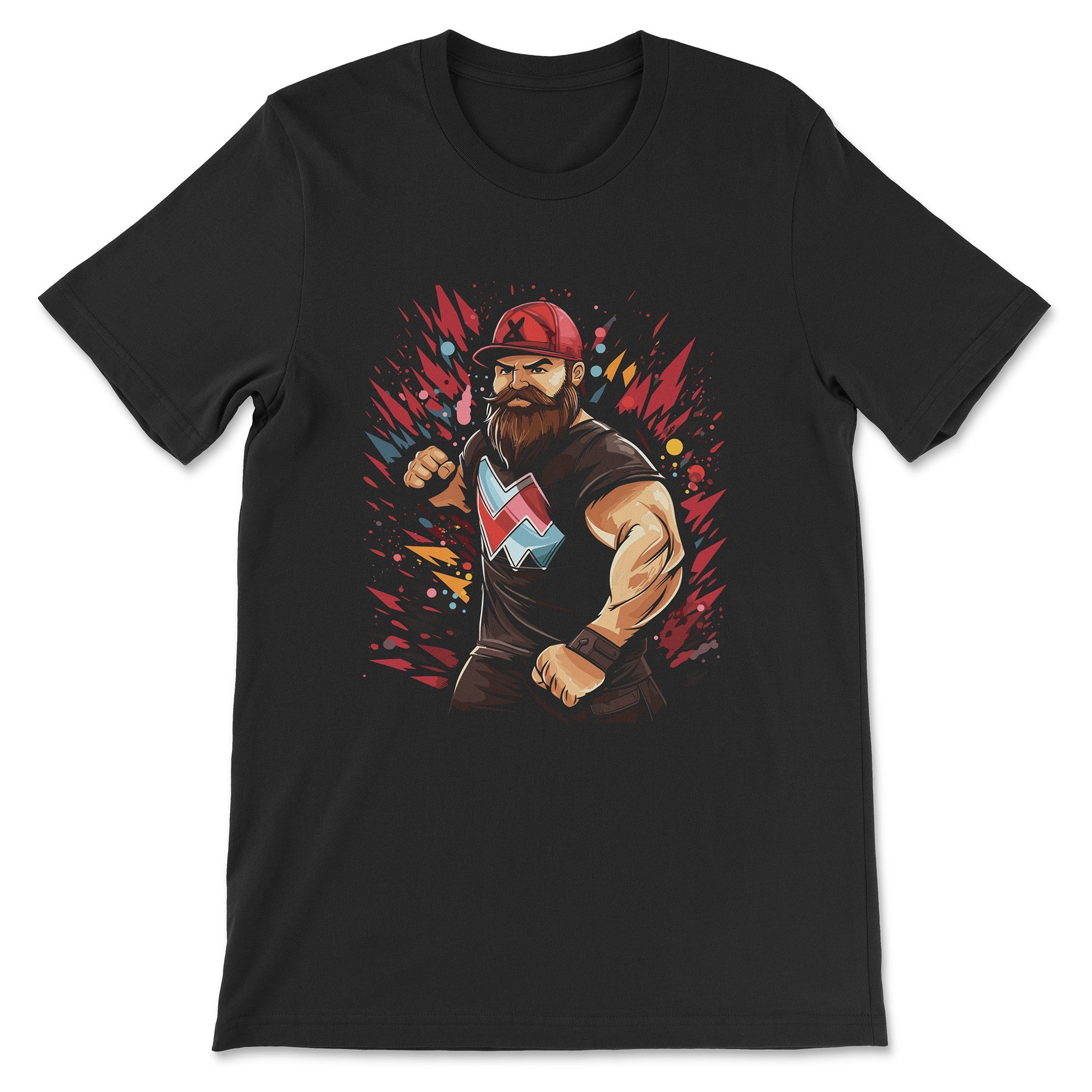 "Always Ready" Preparedness T-Shirt - Hunky Tops #color_Black
