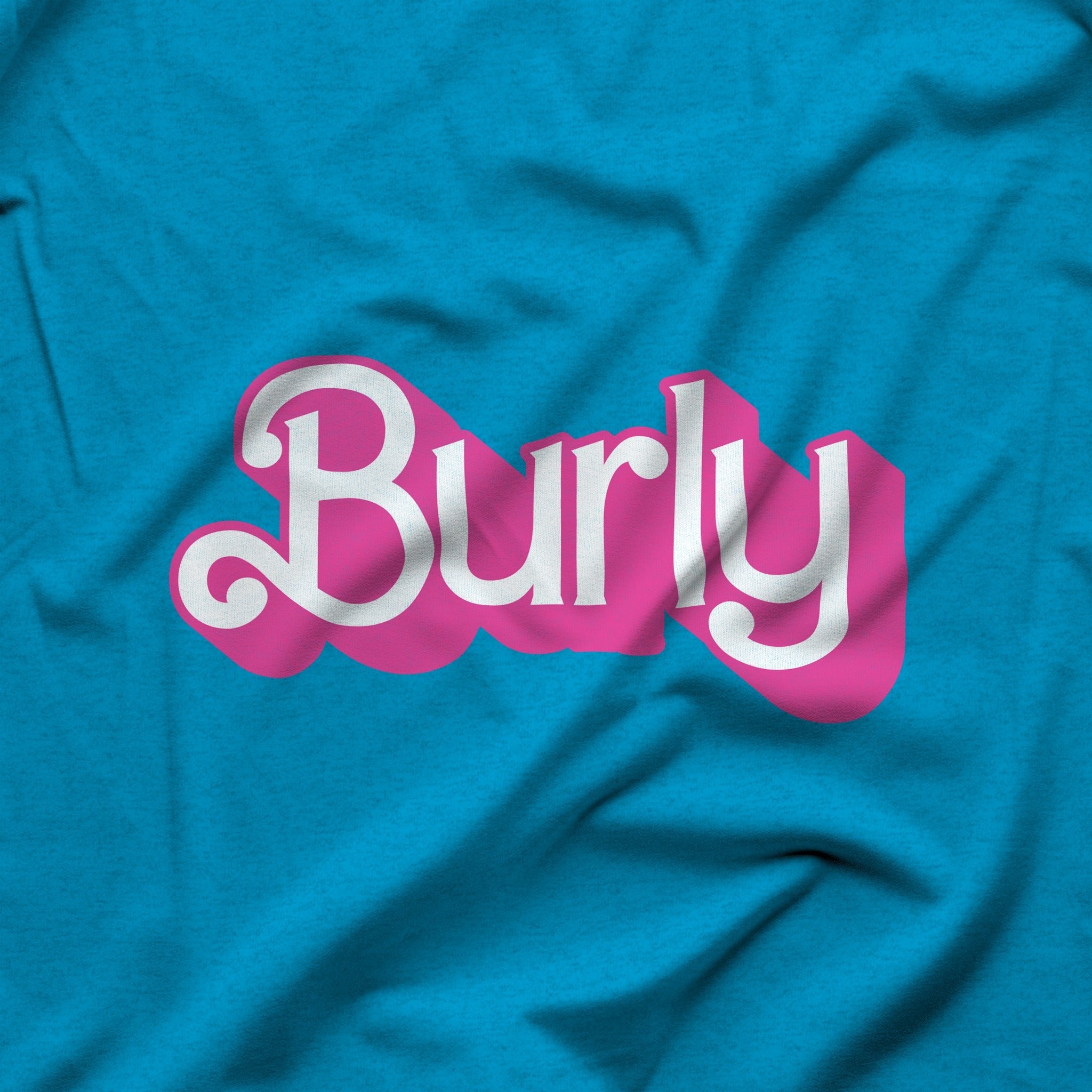 Burly Tank Top - Embrace Your Sturdy Charm - Hunky Tops #color_Aqua TriBlend