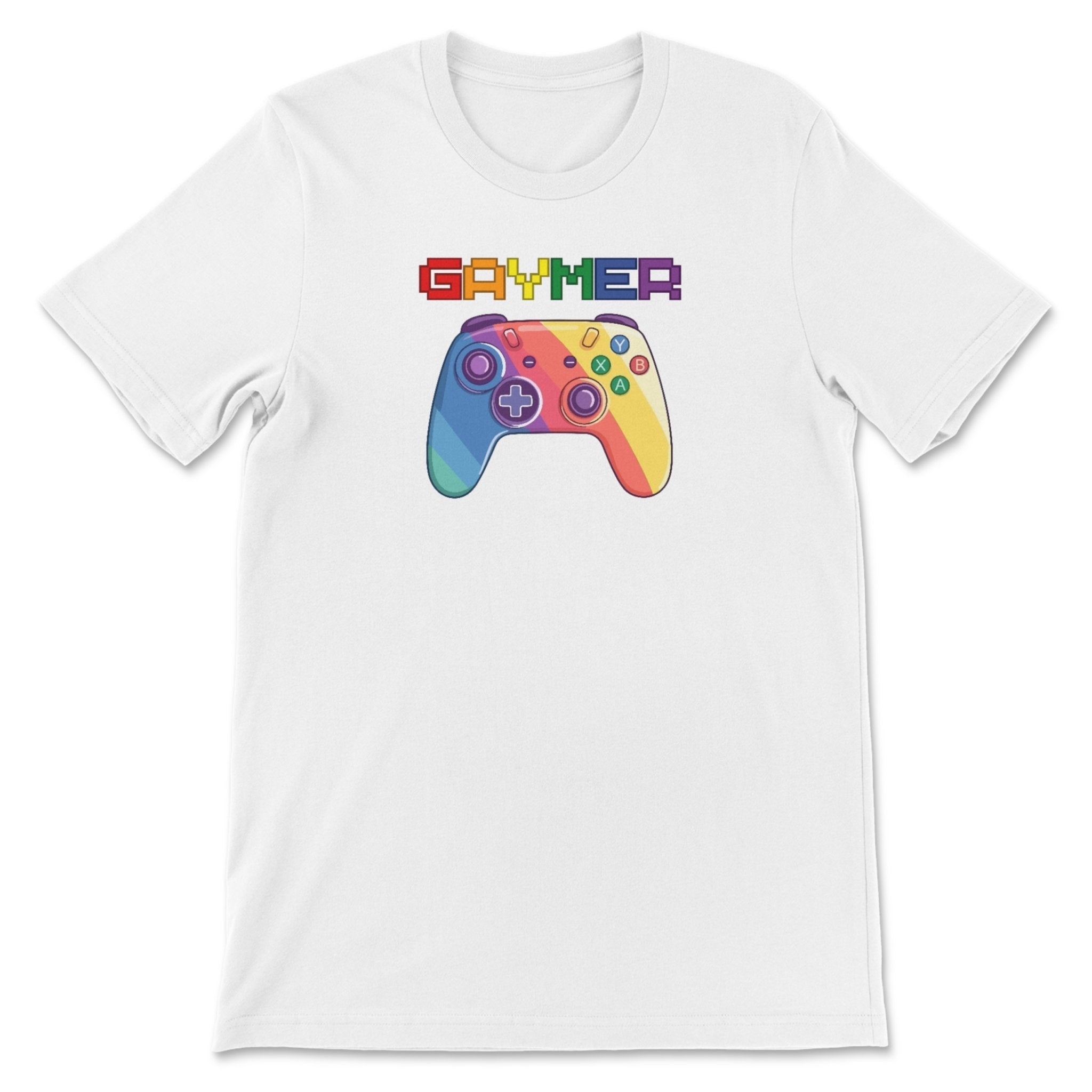 GAYMER T-Shirt - Hunky Tops #color_White