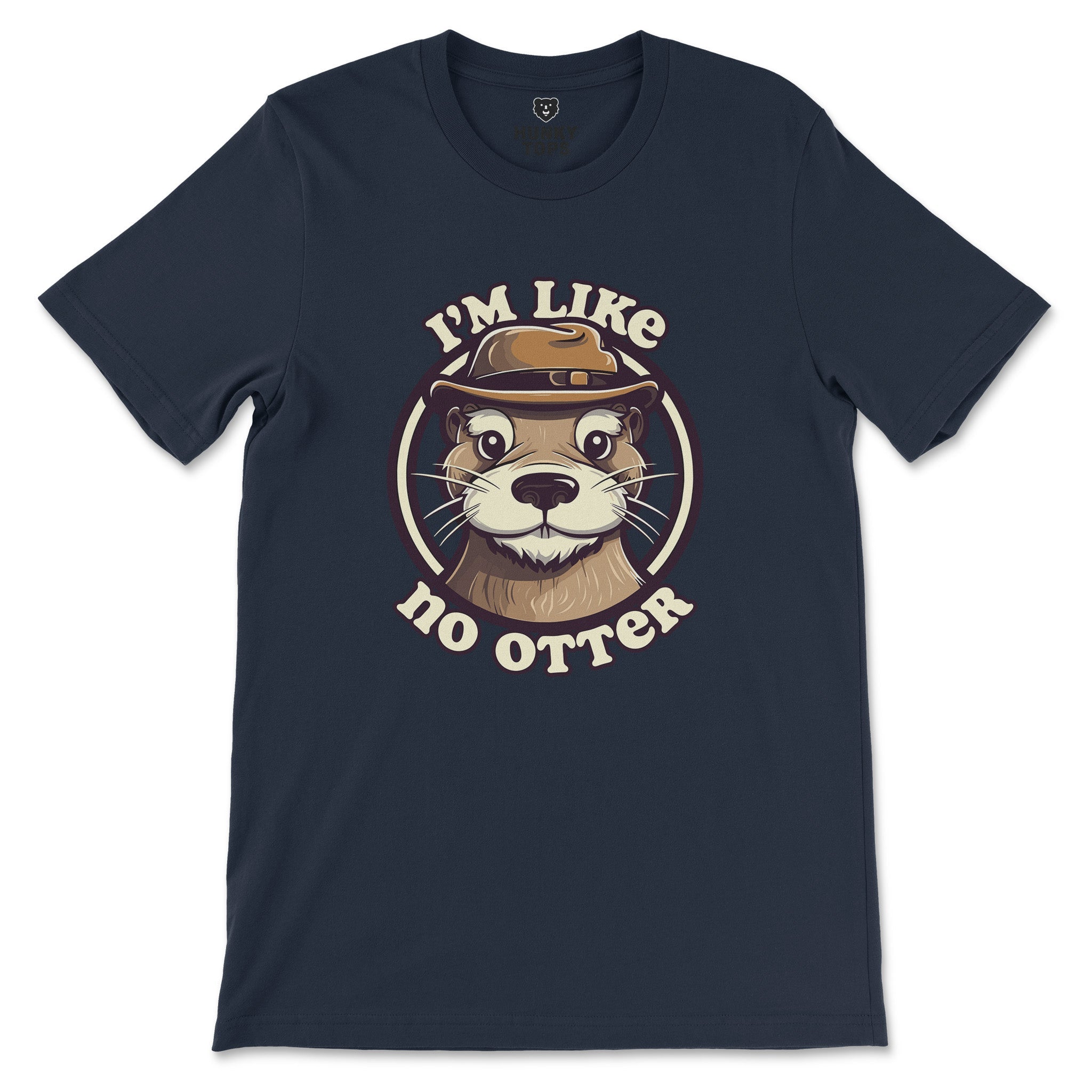 "I'm Like No Otter" T-Shirt - Hunky Tops #color_Navy