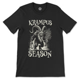 "Krampus Season" T-Shirt - Hunky Tops #color_Black