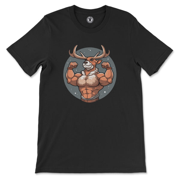 "Reindeer Strength" Holiday T-Shirt