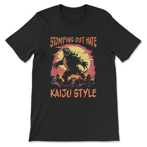 "Stomping Out Hate Kaiju Style" T-Shirt