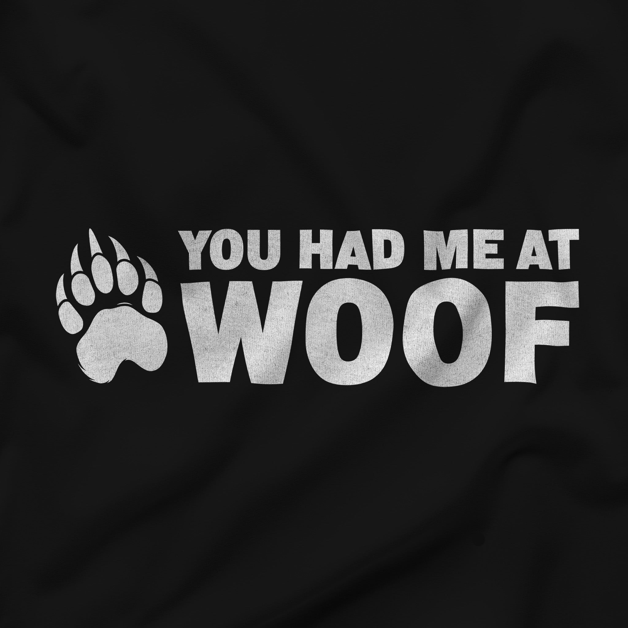 Woof Call Bear Tank – Speak the Language of Attraction - Hunky Tops #color_Black