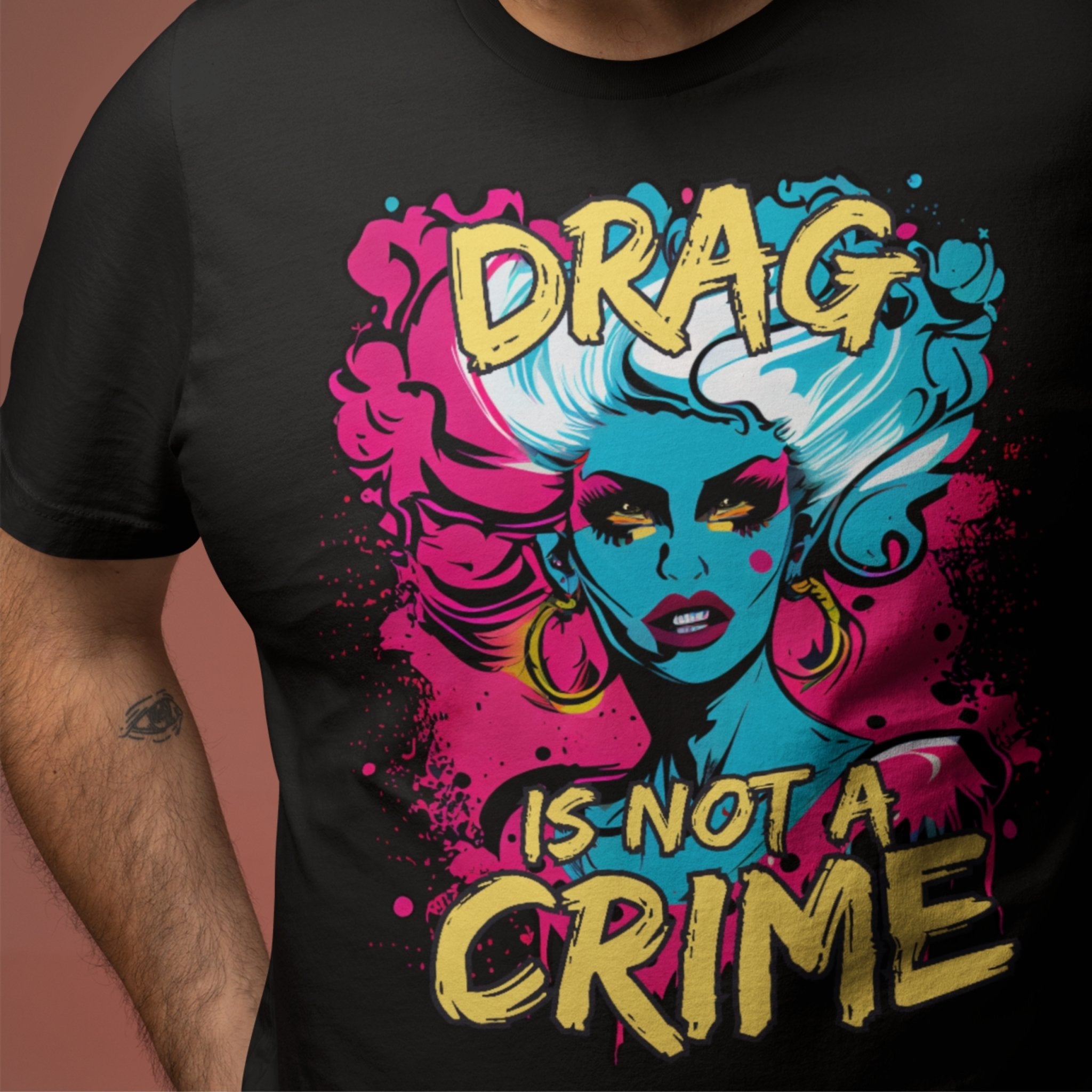 Support Drag, Protest Ban - Hunky Tops