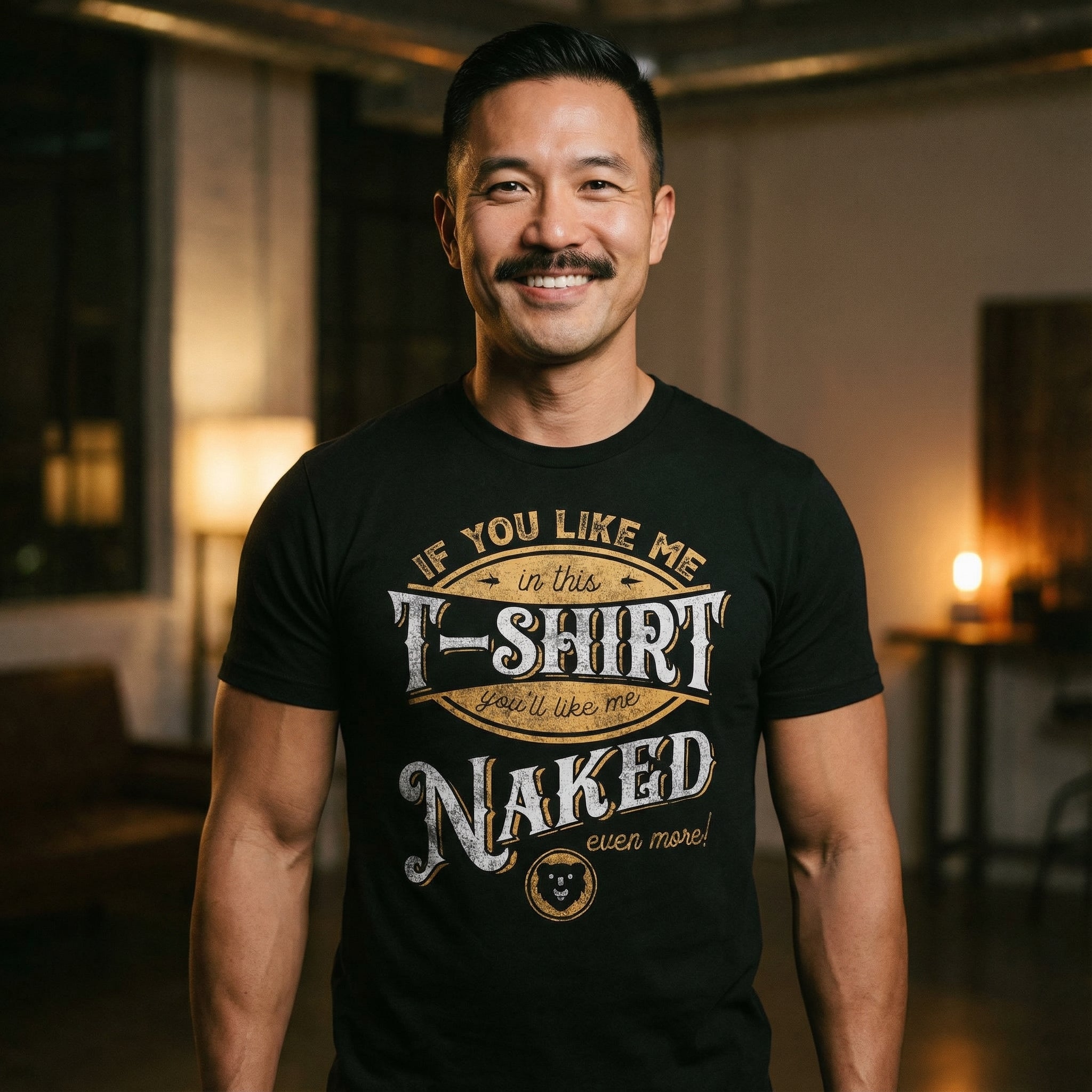 "You'll Like Me Naked" T-Shirt #color_Black