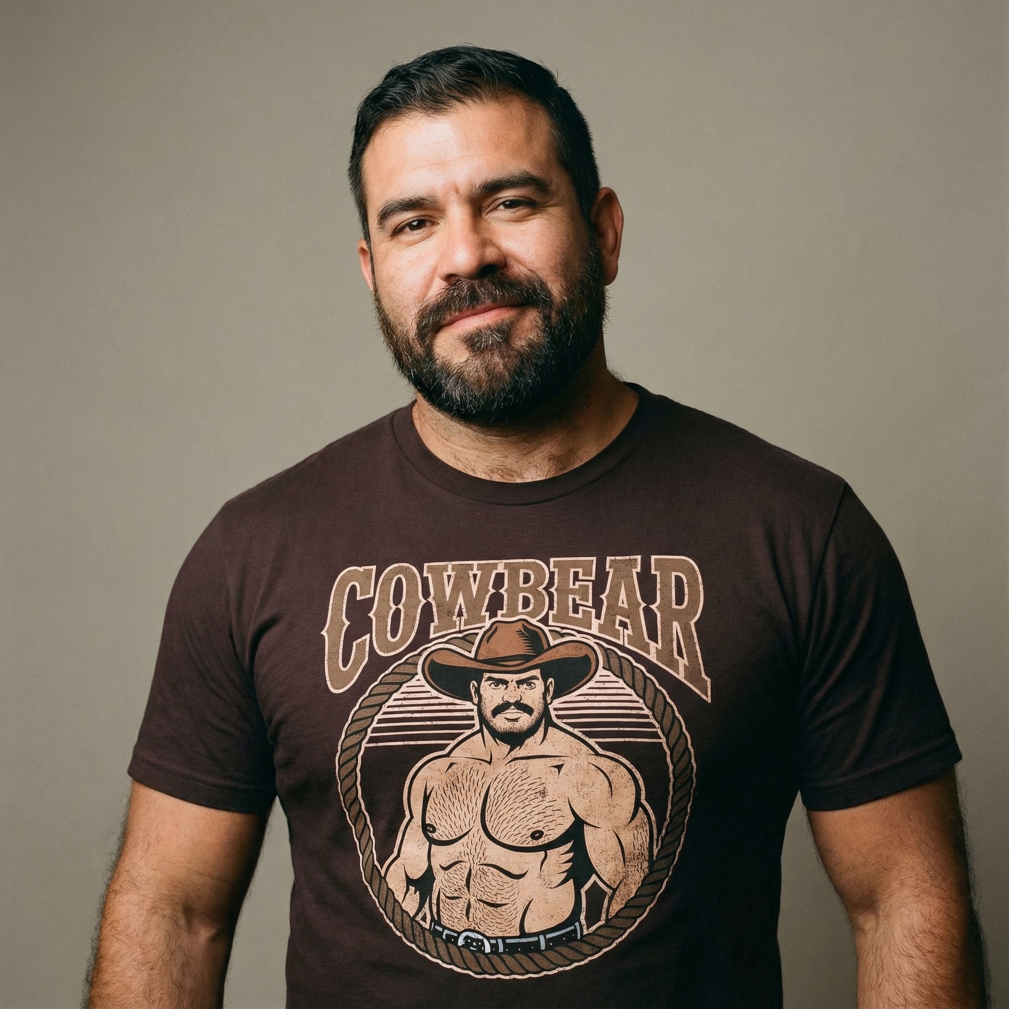 Cowbear T-Shirt #color_Oxblood Black