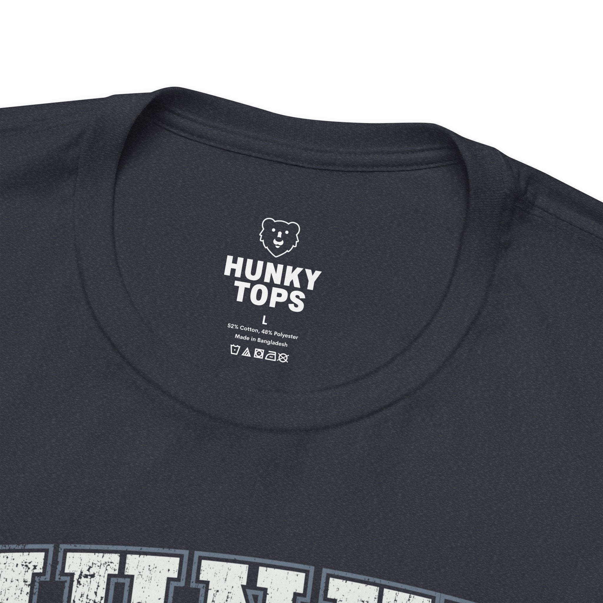 Hunky Coach T-Shirt - Hunky Tops #color_Heather Navy