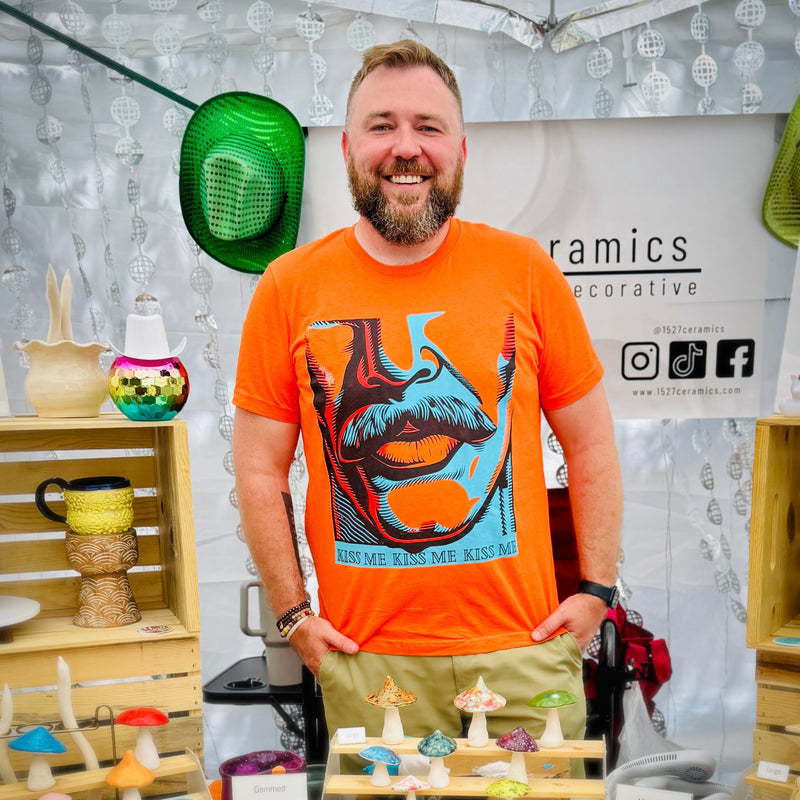 1527ceramics wearing Hunky Tops