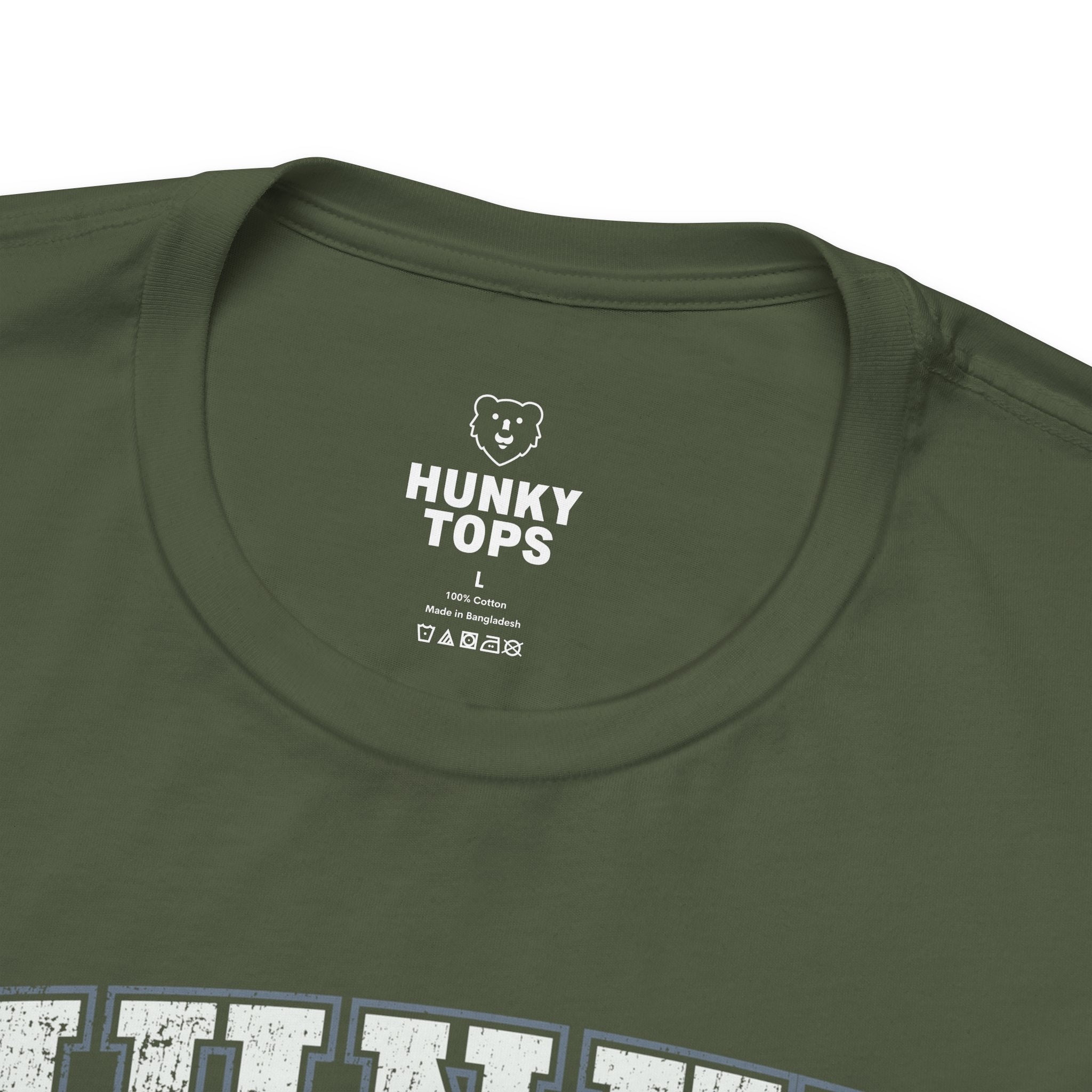 Hunky Coach T-Shirt - Hunky Tops #color_Military Green