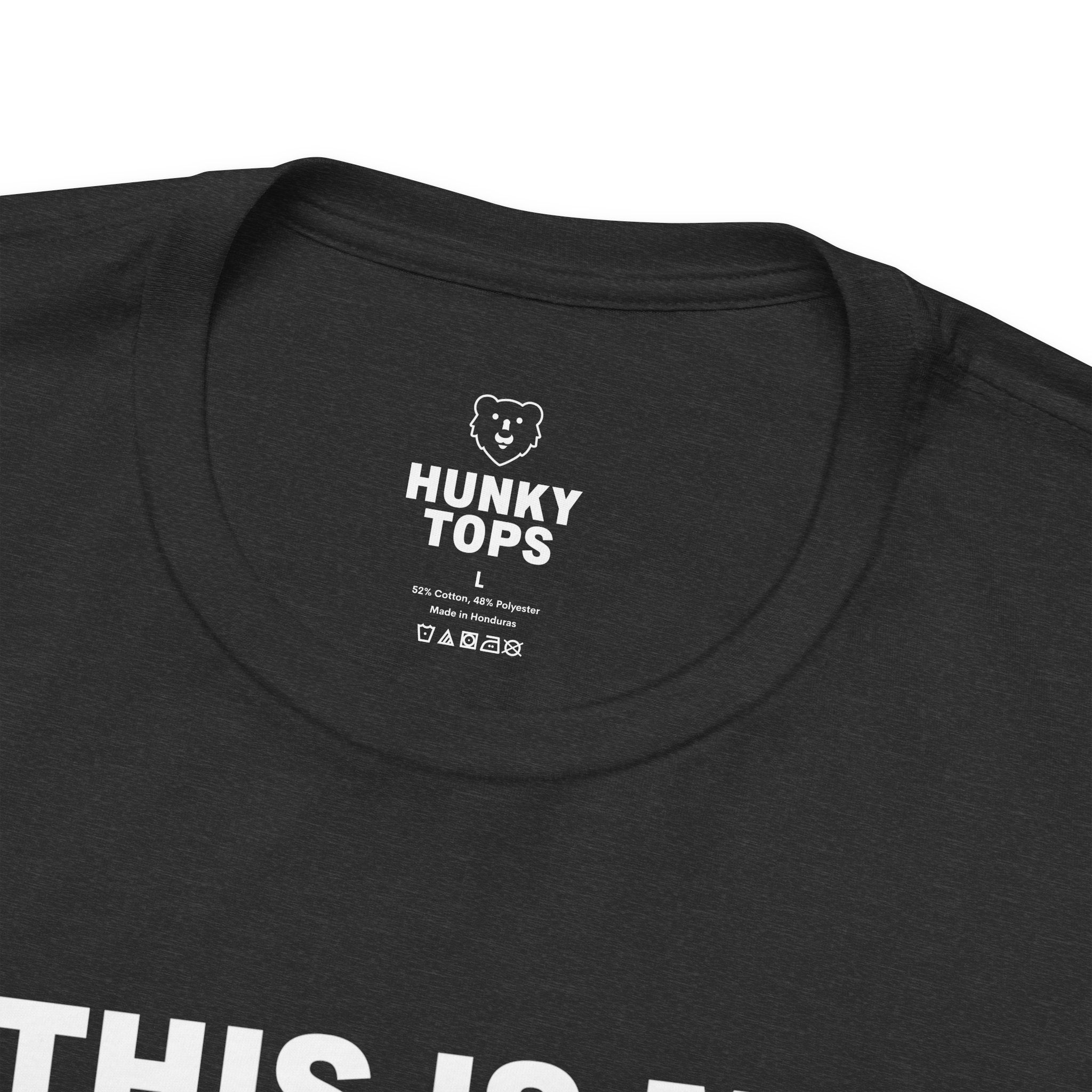 This Is My #FCF T-Shirt - Hunky Tops #color_Dark Grey Heather