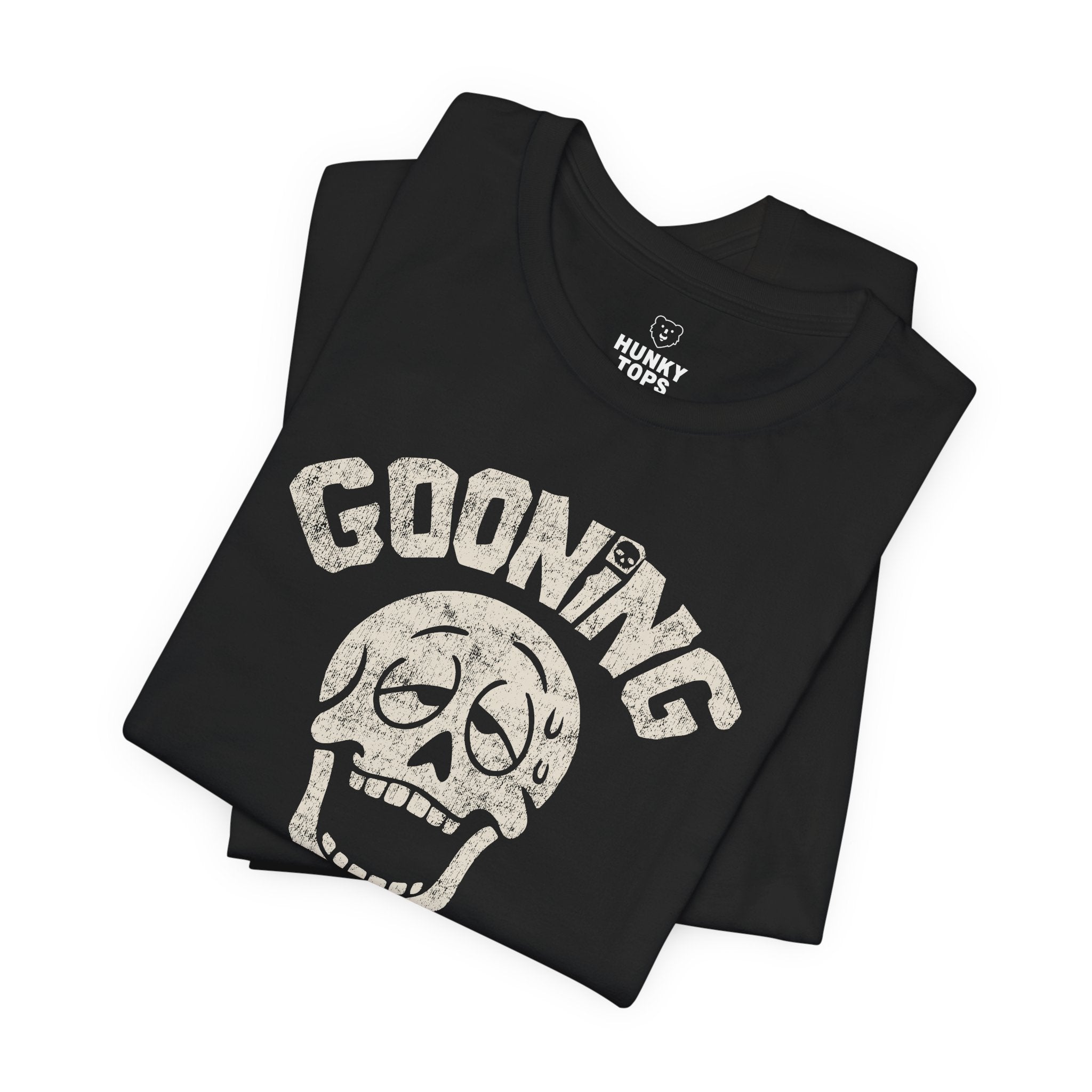 Gooning Forever T-Shirt - Hunky Tops #color_Black