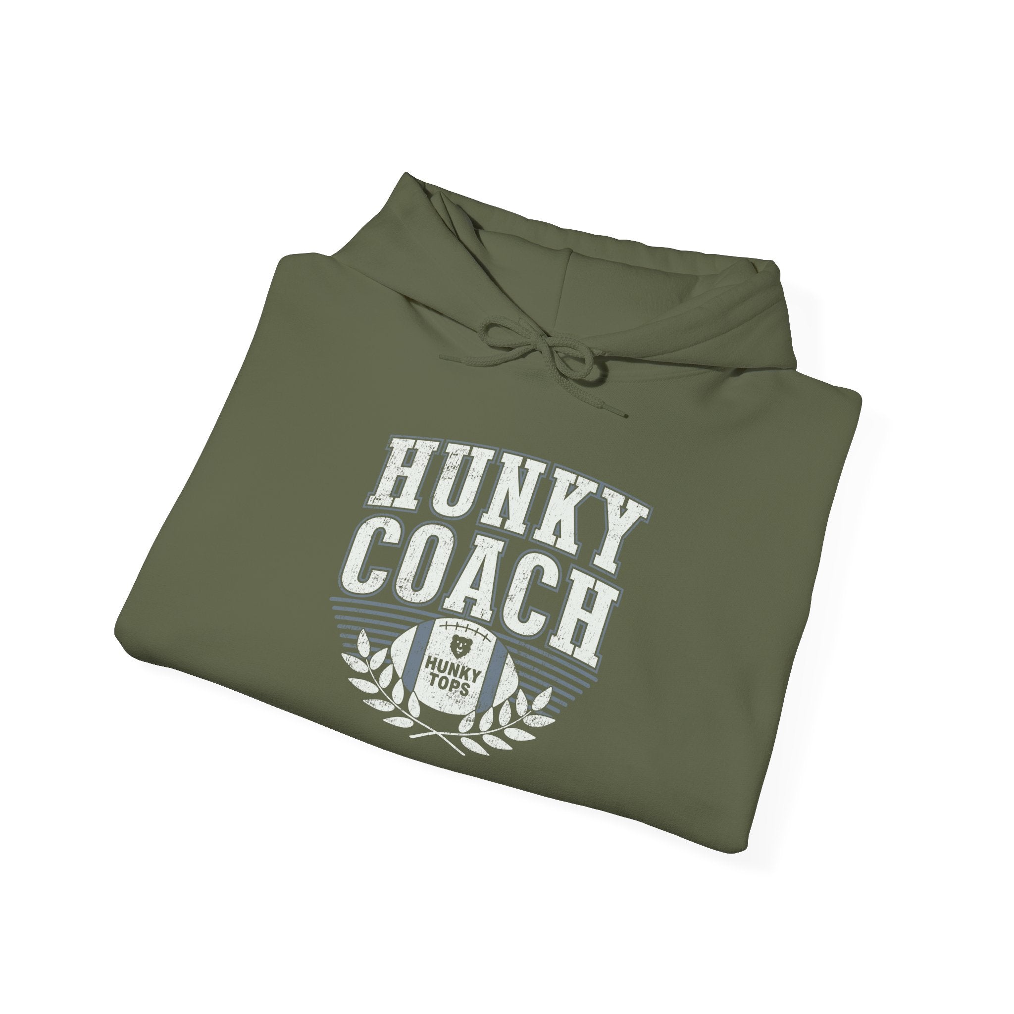 Hunky Coach Hoodie - Hunky Tops #color_Military Green